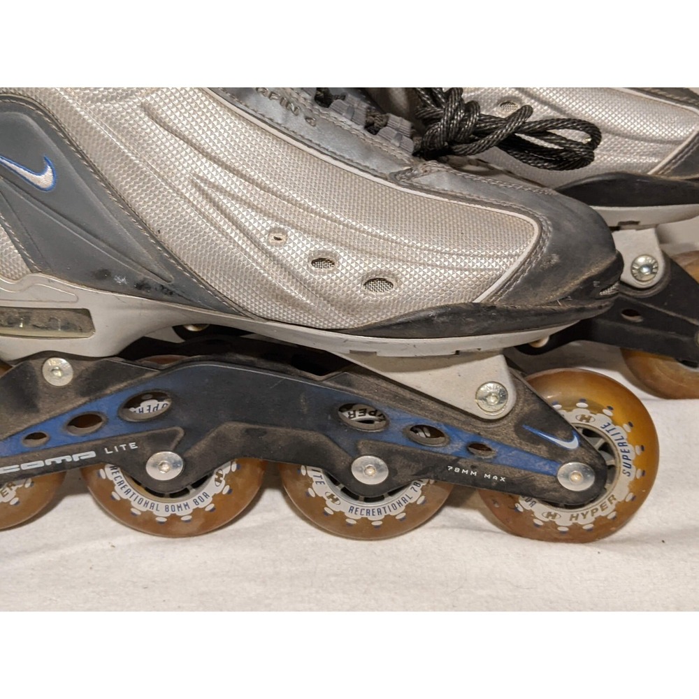 Nike Inline Skates Hockey Style Used Mens US 7.5 - Picture 3 of 6